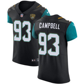 Nike Jaguars #93 Calais Campbell Black Alternate Men's Stitched NFL Vapor Untouchable Elite Jersey Nike Jaguars #93 Calais Campbell Black Alternate Men's Stitched NFL Vapor Untouchable Elite Jersey