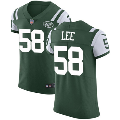 Nike Jets #58 Darron Lee Green Team Color Men's Stitched NFL Vapor Untouchable Elite Jersey Nike Jets #58 Darron Lee Green Team Color Men's Stitched NFL Vapor Untouchable Elite Jersey