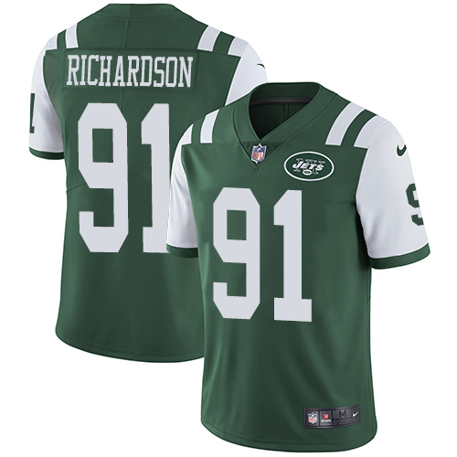 Nike Jets #91 Sheldon Richardson Green Team Color Youth Stitched NFL Vapor Untouchable Limited Jersey Nike Jets #91 Sheldon Richardson Green Team Color Youth Stitched NFL Vapor Untouchable Limited Jersey