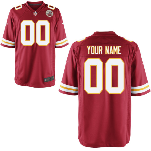 Nike Kansas City Chiefs Youth Customized Game Team Color Jersey Nike Kansas City Chiefs Youth Customized Game Team Color Jersey