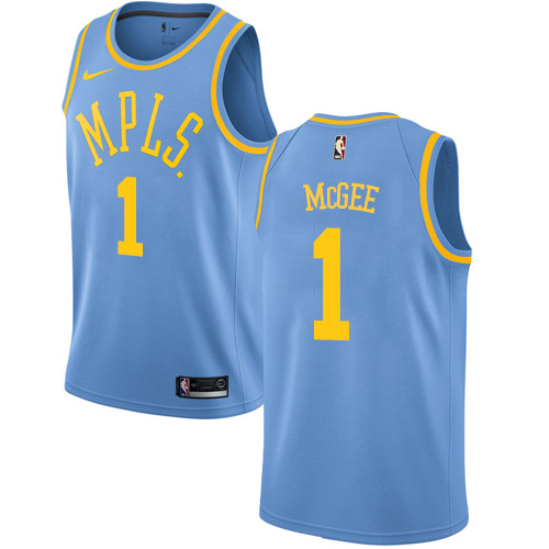 Nike Lakers #1 JaVale McGee Royal Blue NBA Swingman Hardwood Classics Jersey Nike Lakers #1 JaVale McGee Royal Blue NBA Swingman Hardwood Classics Jersey