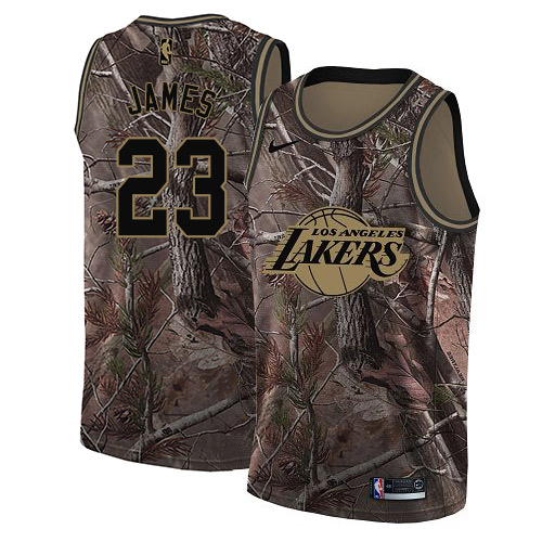 Nike Lakers #23 LeBron James Camo NBA Swingman Realtree Collection Jersey Nike Lakers #23 LeBron James Camo NBA Swingman Realtree Collection Jersey