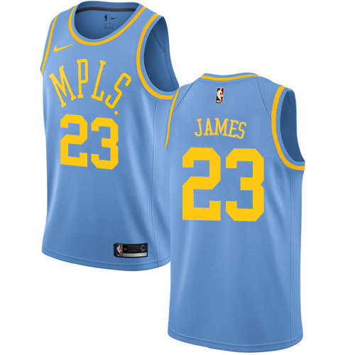 Nike Lakers #23 LeBron James Royal Blue NBA Swingman Hardwood Classics Jersey Nike Lakers #23 LeBron James Royal Blue NBA Swingman Hardwood Classics Jersey