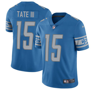 Nike Lions #15 Golden Tate III Light Blue Team Color Youth Stitched NFL Limited Jersey Nike Lions #15 Golden Tate III Light Blue Team Color Youth Stitched NFL Limited Jersey