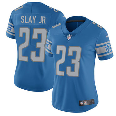 Nike Lions #23 Darius Slay Jr Light Blue Team Color Women's Stitched NFL Vapor Untouchable Limited Jersey Nike Lions #23 Darius Slay Jr Light Blue Team Color Women's Stitched NFL Vapor Untouchable Limited Jersey
