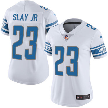 Nike Lions #23 Darius Slay Jr White Women's Stitched NFL Vapor Untouchable Limited Jersey Nike Lions #23 Darius Slay Jr White Women's Stitched NFL Vapor Untouchable Limited Jersey