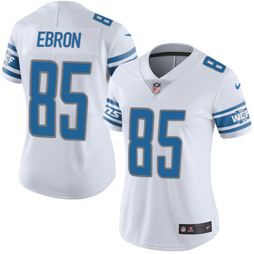 Nike Lions #85 Eric Ebron White Women's Stitched NFL Vapor Untouchable Limited Jersey Nike Lions #85 Eric Ebron White Women's Stitched NFL Vapor Untouchable Limited Jersey