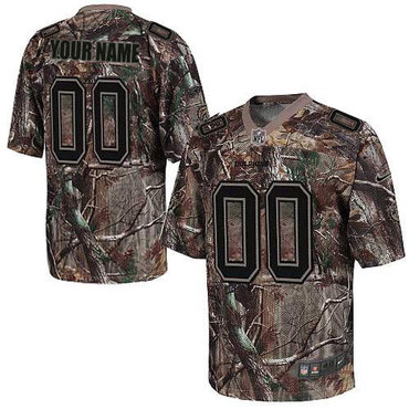 Nike Miami Dolphins Customized Elite Camo Realtree Jerseys