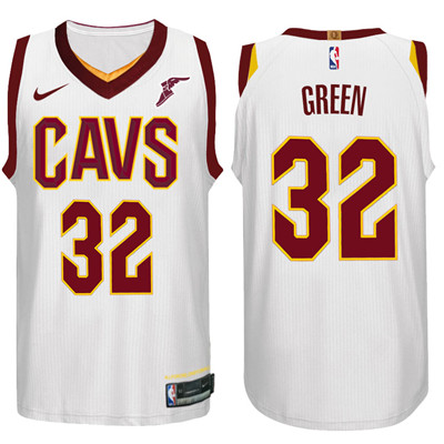 Nike NBA Cleveland Cavaliers #32 Jeff Green Jersey 2017 18 New Season White Jersey Nike NBA Cleveland Cavaliers #32 Jeff Green Jersey 2017 18 New Season White Jersey