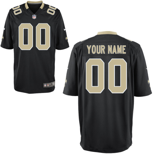 Nike New Orleans Saints Youth Customized Game Team Color Jersey Nike New Orleans Saints Youth Customized Game Team Color Jersey