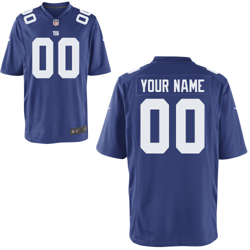 Nike New York Giants Youth Customized Game Team Color Jersey Nike New York Giants Youth Customized Game Team Color Jersey