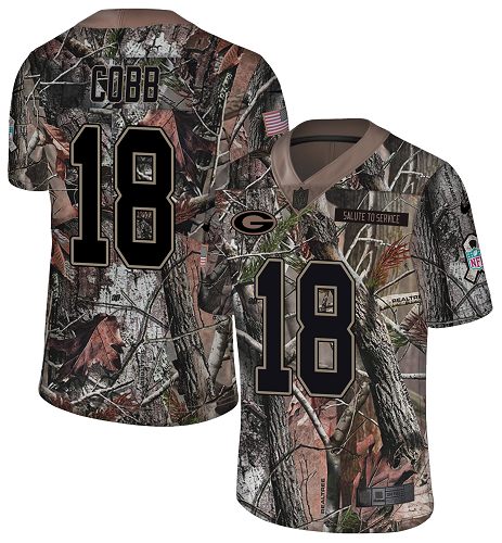 Nike Packers #18 Randall Cobb Camo Youth Stitched NFL Limited Rush Realtree Jersey Nike Packers #18 Randall Cobb Camo Youth Stitched NFL Limited Rush Realtree Jersey