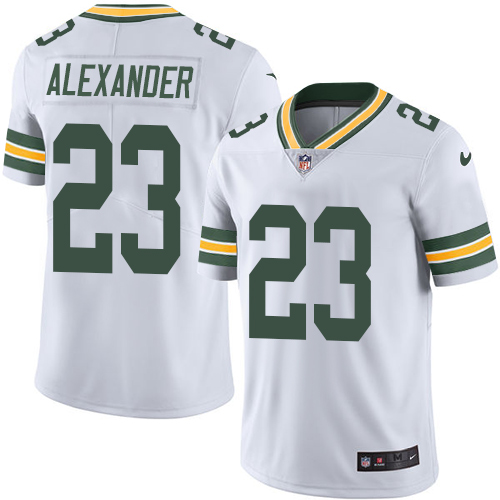Nike Packers #23 Jaire Alexander White Men's Stitched NFL Vapor Untouchable Limited Jersey Nike Packers #23 Jaire Alexander White Men's Stitched NFL Vapor Untouchable Limited Jersey
