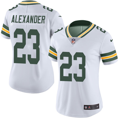 Nike Packers #23 Jaire Alexander White Women's Stitched NFL Vapor Untouchable Limited Jersey Nike Packers #23 Jaire Alexander White Women's Stitched NFL Vapor Untouchable Limited Jersey