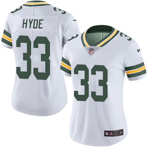 Nike Packers #33 Micah Hyde White Women's Stitched NFL Limited Rush Jersey Nike Packers #33 Micah Hyde White Women's Stitched NFL Limited Rush Jersey