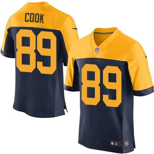 Nike Packers #89 Jared Cook Navy Blue Alternate Men's Stitched NFL New Elite Jersey Nike Packers #89 Jared Cook Navy Blue Alternate Men's Stitched NFL New Elite Jersey