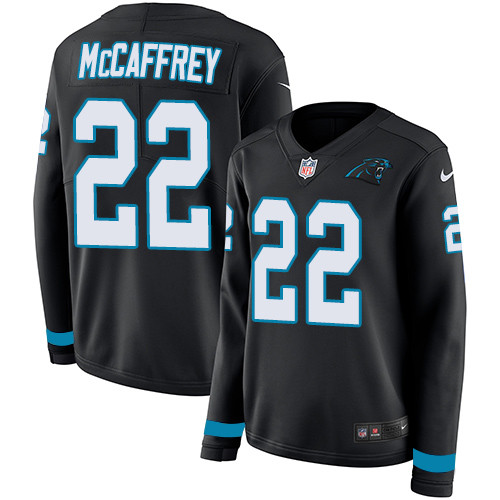 Nike Panthers #22 Christian McCaffrey Black Team Color Nike Panthers #22 Christian McCaffrey Black Team Color