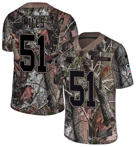 Nike Panthers #51 Sam Mills Camo Youth Stitched NFL Limited Rush Realtree Jersey Nike Panthers #51 Sam Mills Camo Youth Stitched NFL Limited Rush Realtree Jersey