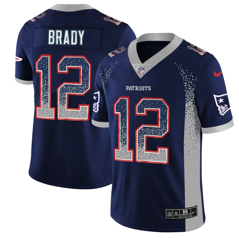 Nike Patriots #12 Tom Brady Men's Stitched NFL Limited Rush USA Flag Jersey Nike Patriots #12 Tom Brady Men's Stitched NFL Limited Rush USA Flag Jersey