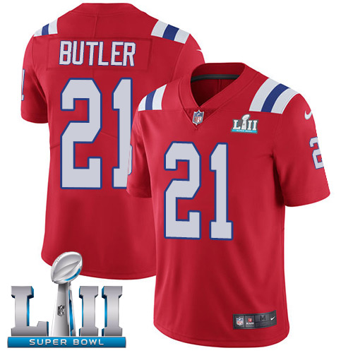 Nike Patriots #21 Malcolm Butler Red Alternate Super Bowl LII Youth Stitched NFL Vapor Untouchable Limited Jersey Nike Patriots #21 Malcolm Butler Red Alternate Super Bowl LII Youth Stitched NFL Vapor Untouchable Limited Jersey