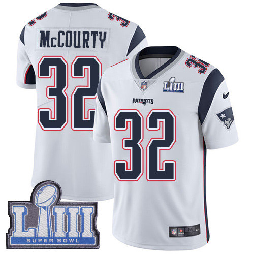 Nike Patriots #32 Devin McCourty White Super Bowl LIII Bound Youth Stitched NFL Vapor NFL Vapor Untouchable Limited Jersey Nike Patriots #32 Devin McCourty White Super Bowl LIII Bound Youth Stitched NFL Vapor NFL Vapor Untouchable Limited Jersey