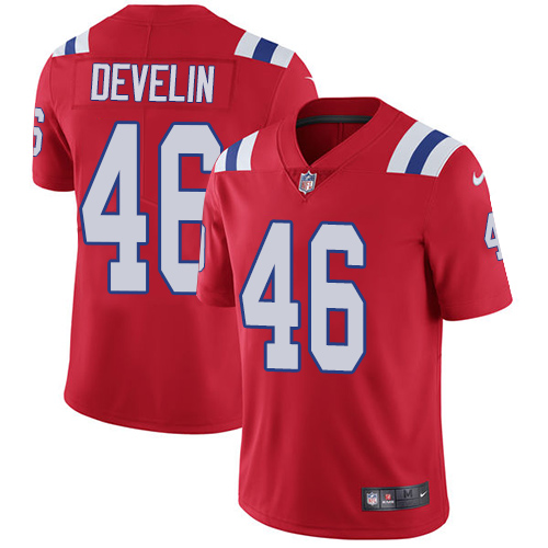 Nike Patriots #46 James Develin Red Alternate Youth Stitched NFL Vapor Untouchable Limited Jersey Nike Patriots #46 James Develin Red Alternate Youth Stitched NFL Vapor Untouchable Limited Jersey