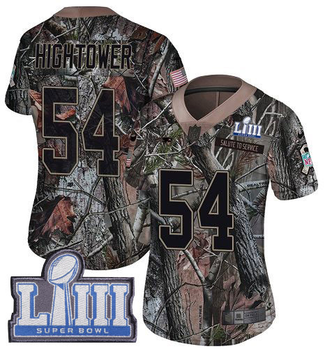 Nike Patriots #54 Dont'a Hightower Camo Super Bowl LIII Bound Women's Stitched NFL Limited Rush Realtree Jersey Nike Patriots #54 Dont'a Hightower Camo Super Bowl LIII Bound Women's Stitched NFL Limited Rush Realtree Jersey