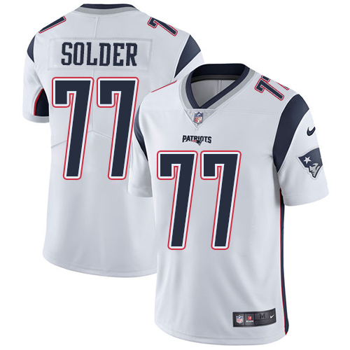 Nike Patriots #77 Nate Solder White Youth Stitched NFL Vapor Untouchable Limited Jersey Nike Patriots #77 Nate Solder White Youth Stitched NFL Vapor Untouchable Limited Jersey