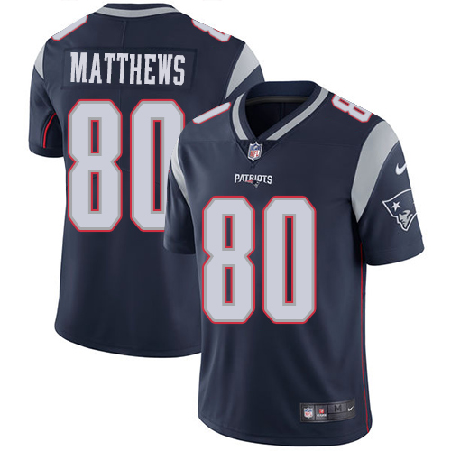 Nike Patriots #80 Jordan Matthews Navy Blue Team Color Youth Stitched NFL Vapor Untouchable Limited Jersey Nike Patriots #80 Jordan Matthews Navy Blue Team Color Youth Stitched NFL Vapor Untouchable Limited Jersey