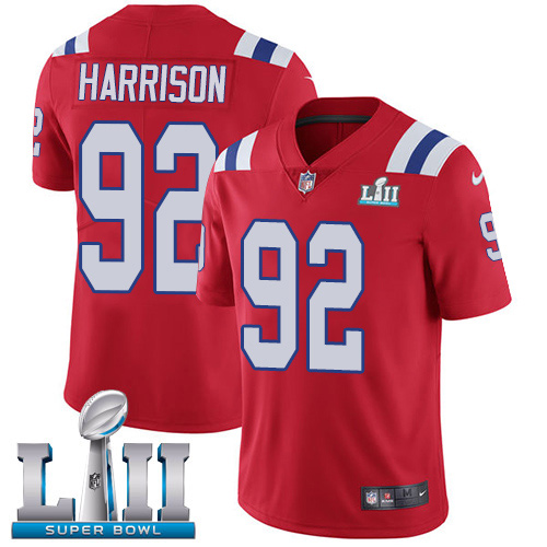 Nike Patriots #92 James Harrison Red Alternate Super Bowl LII Youth Stitched NFL Vapor Untouchable Limited Jersey Nike Patriots #92 James Harrison Red Alternate Super Bowl LII Youth Stitched NFL Vapor Untouchable Limited Jersey