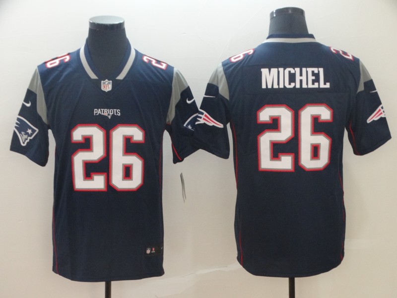 Nike Patriots 26 Sony Michel Navy Vapor Untouchable Limited Jersey Nike Patriots 26 Sony Michel Navy Vapor Untouchable Limited Jersey