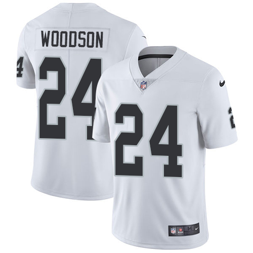 Nike Raiders #24 Charles Woodson White Youth Stitched NFL Vapor Untouchable Limited Jersey Nike Raiders #24 Charles Woodson White Youth Stitched NFL Vapor Untouchable Limited Jersey