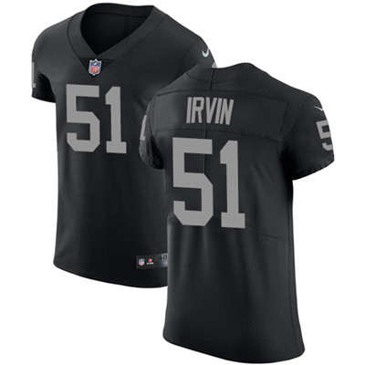Nike Raiders #51 Bruce Irvin Black Team Color Men's Stitched NFL Vapor Untouchable Elite Jersey Nike Raiders #51 Bruce Irvin Black Team Color Men's Stitched NFL Vapor Untouchable Elite Jersey