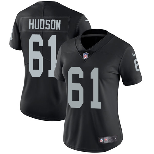 Nike Raiders #61 Rodney Hudson Black Team Color Women's Stitched NFL Vapor Untouchable Limited Jersey Nike Raiders #61 Rodney Hudson Black Team Color Women's Stitched NFL Vapor Untouchable Limited Jersey