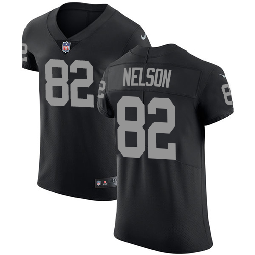 Nike Raiders #82 Jordy Nelson Black Team Color Men's Stitched NFL Vapor Untouchable Elite Jersey Nike Raiders #82 Jordy Nelson Black Team Color Men's Stitched NFL Vapor Untouchable Elite Jersey