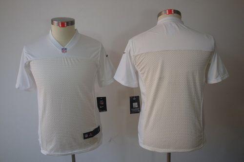 Nike Raiders Blank White Youth Stitched NFL Limited Jersey