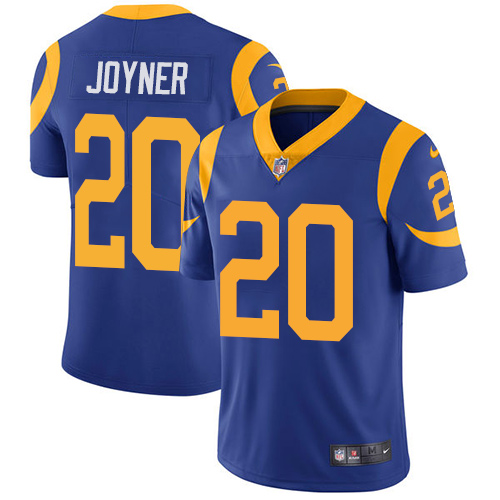 Nike Rams #20 Lamarcus Joyner Royal Blue Alternate Men's Stitched NFL Vapor Untouchable Limited Jersey Nike Rams #20 Lamarcus Joyner Royal Blue Alternate Men's Stitched NFL Vapor Untouchable Limited Jersey