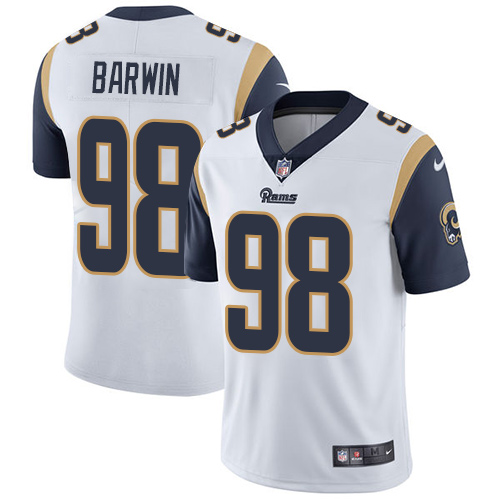 Nike Rams #98 Connor Barwin White Men's Stitched NFL Vapor Untouchable Limited Jersey Nike Rams #98 Connor Barwin White Men's Stitched NFL Vapor Untouchable Limited Jersey