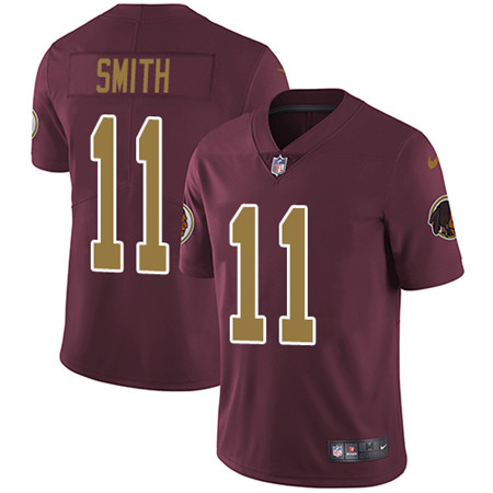 Nike Redskins #11 Alex Smith Burgundy Red Alternate Youth Stitched NFL Vapor Untouchable Limited Jersey Nike Redskins #11 Alex Smith Burgundy Red Alternate Youth Stitched NFL Vapor Untouchable Limited Jersey