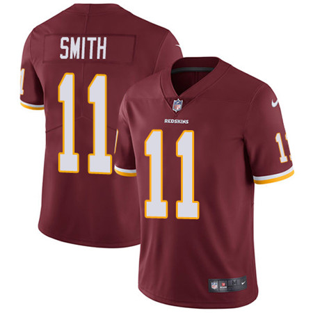 Nike Redskins #11 Alex Smith Burgundy Red Team Color Men's Stitched NFL Vapor Untouchable Limited Jersey Nike Redskins #11 Alex Smith Burgundy Red Team Color Men's Stitched NFL Vapor Untouchable Limited Jersey