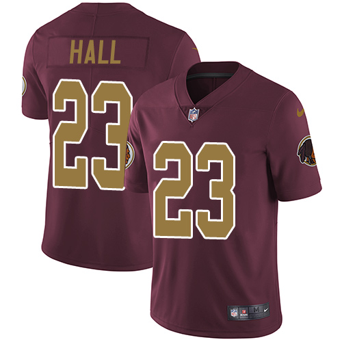 Nike Redskins #23 DeAngelo Hall Burgundy Red Alternate Men's Stitched NFL Vapor Untouchable Limited Jersey