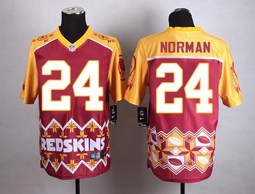 Nike Redskins #24 Josh Norman Burgundy Red Men's Stitched NFL Elite Noble Fashion Jersey Nike Redskins #24 Josh Norman Burgundy Red Men's Stitched NFL Elite Noble Fashion Jersey