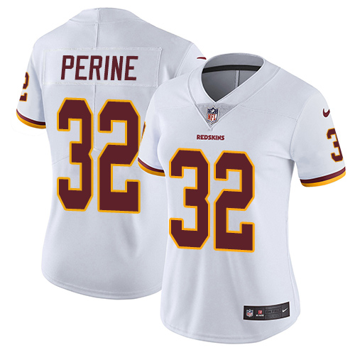 Nike Redskins #32 Samaje Perine White Women's Stitched NFL Vapor Untouchable Limited Jersey Nike Redskins #32 Samaje Perine White Women's Stitched NFL Vapor Untouchable Limited Jersey
