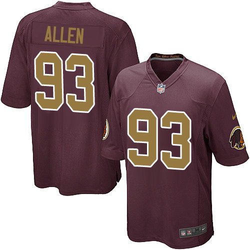 Nike Redskins #93 Jonathan Allen Burgundy Red Alternate Youth Stitched NFL Elite Jersey Nike Redskins #93 Jonathan Allen Burgundy Red Alternate Youth Stitched NFL Elite Jersey
