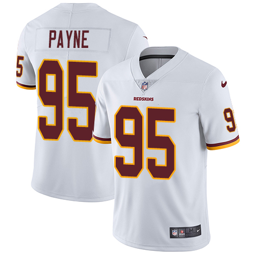 Nike Redskins #95 Da'Ron Payne White Youth Stitched NFL Vapor Untouchable Limited Jersey Nike Redskins #95 Da'Ron Payne White Youth Stitched NFL Vapor Untouchable Limited Jersey