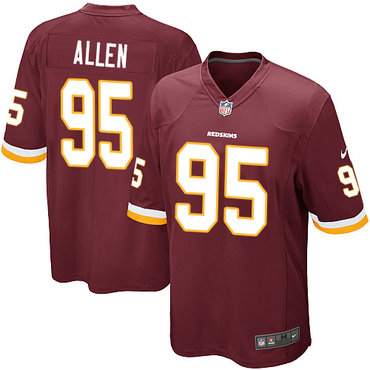 Nike Redskins #95 Jonathan Allen Burgundy Red Team Color Youth Stitched NFL Elite Jersey Nike Redskins #95 Jonathan Allen Burgundy Red Team Color Youth Stitched NFL Elite Jersey