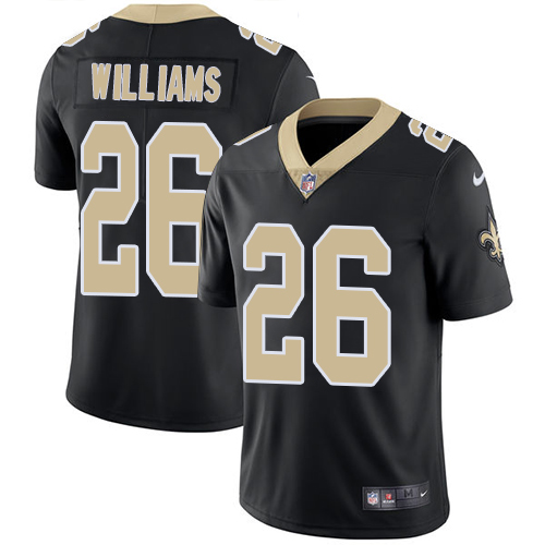 Nike Saints #26 P.J. Williams Black Team Color Men's Stitched NFL Vapor Untouchable Limited Jersey Nike Saints #26 P.J. Williams Black Team Color Men's Stitched NFL Vapor Untouchable Limited Jersey