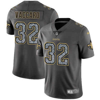Nike Saints #32 Kenny Vaccaro Gray Static Youth NFL Vapor Untouchable Game Jersey