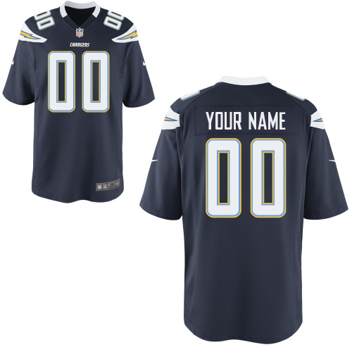 Nike San Diego Chargers Youth Customized Game Team Color Jersey Nike San Diego Chargers Youth Customized Game Team Color Jersey