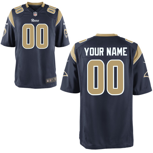 Nike Los Angeles Rams Youth Customized Game Team Color Jersey